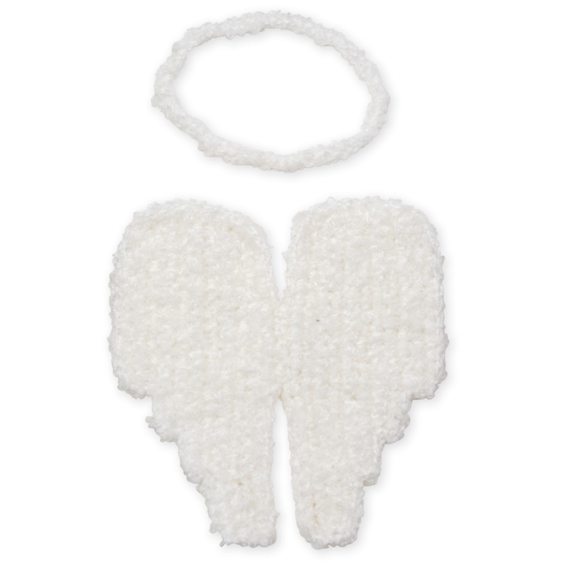 NEW Mud Pie Crocheted Angel Baby Costume - Picture 2 of 7